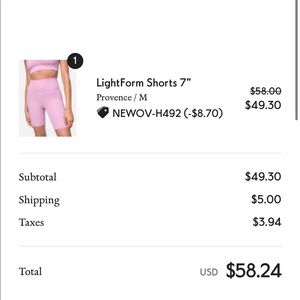 Outdoor voices biker shorts